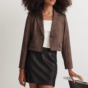 Madewell Blazer - Cropped Size L (Worn once)